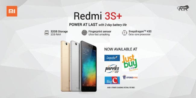 Redmi 3s Plus