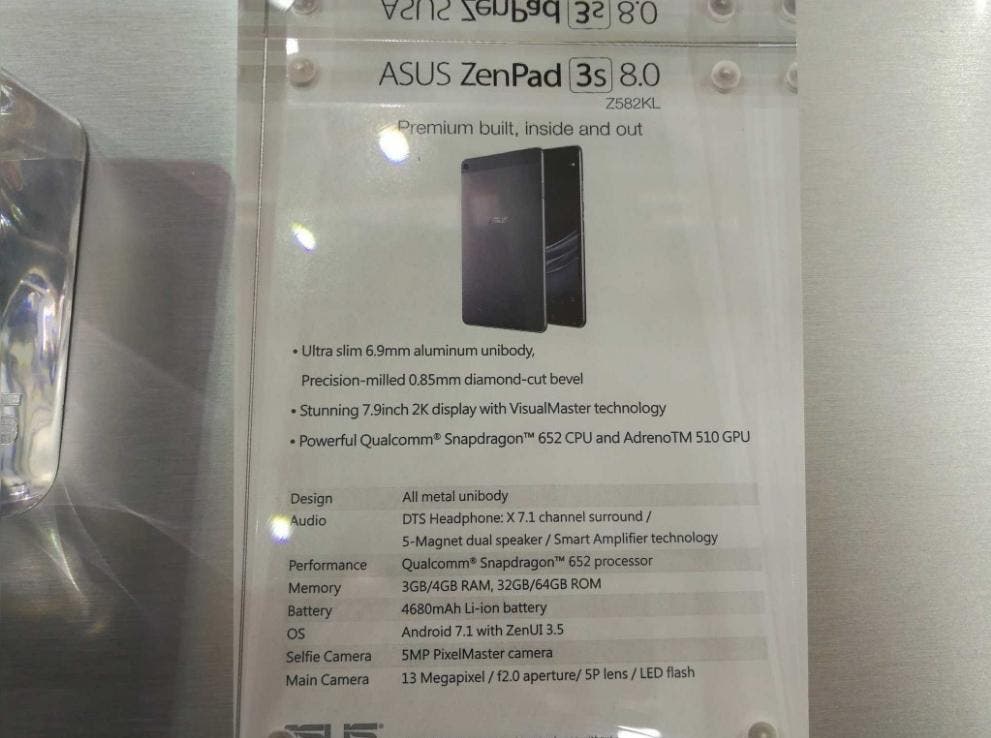 ZenPad 3S 8.0