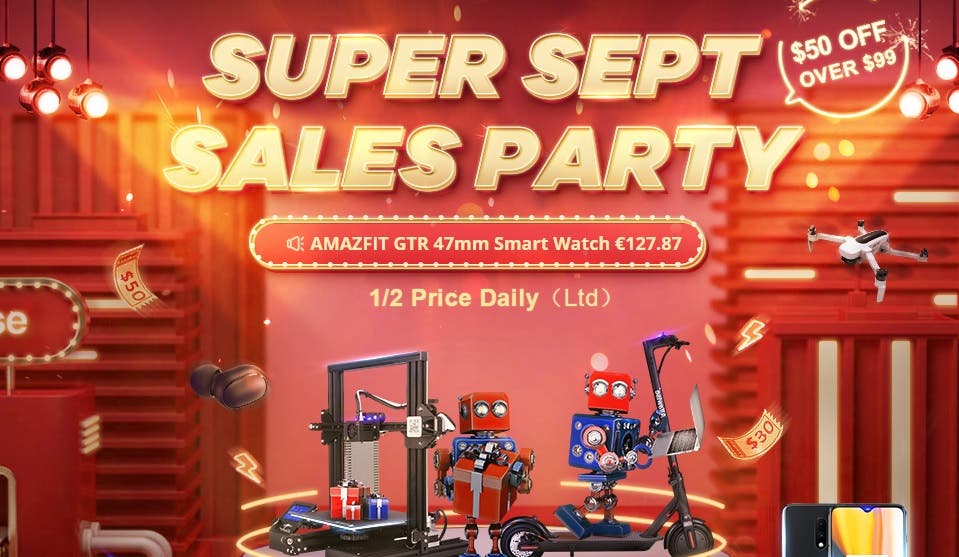 Super Sept Sales Party