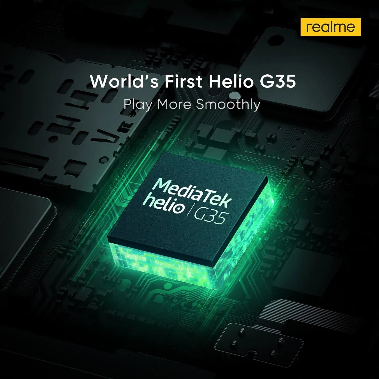 Realme C11 first smartphone with MediaTek Helio G35