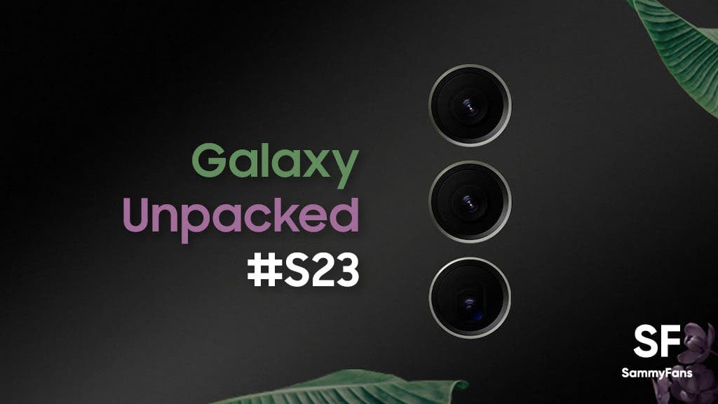 Galaxy unpacked event 2023